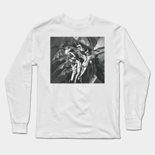 hellish beings with diabolical trident Long Sleeve T-Shirt